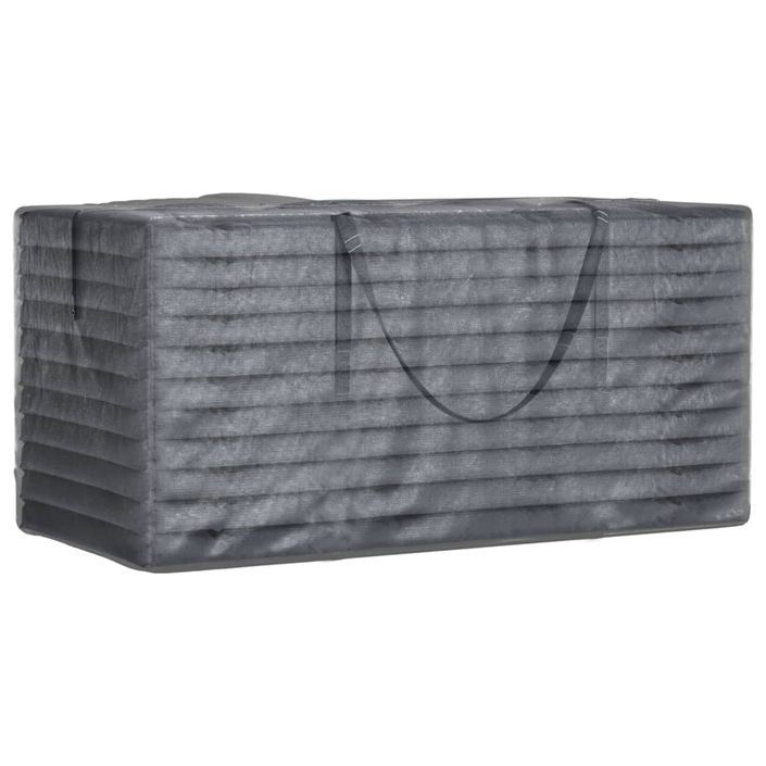 Sacs de rangement pour coussins de jardin 2 pcs noir - Photo n°6