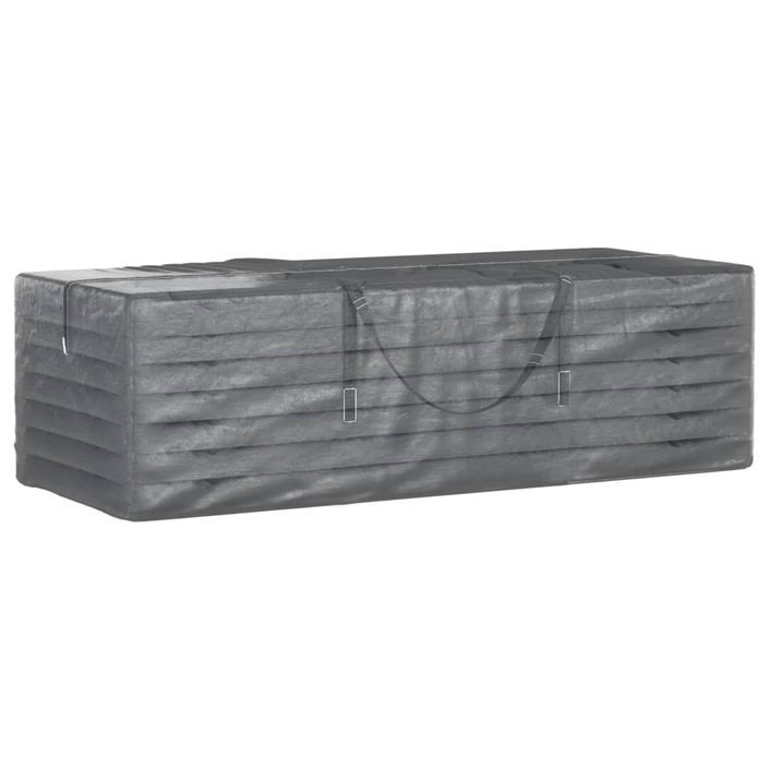 Sacs de rangement pour coussins de jardin 2 pcs noir - Photo n°6