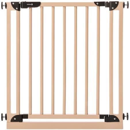SAFETY 1ST Essential wooden gate, Barriere de sécurité bois,largeur de 73 a 80 cm, De 6 a 24 mois - Photo n°1