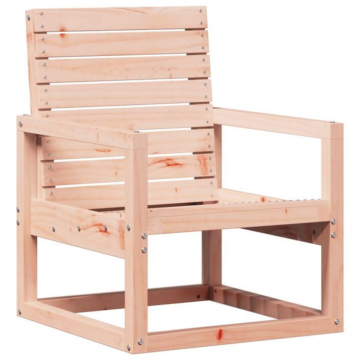 Salon de jardin 3 pcs bois massif douglas - Photo n°4