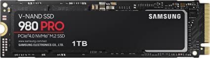 Samsung 980 PRO MZ-V8P1T0BW | Disque SSD Interne NVMe M.2, PCIe 4.0, 1 To, Contrôle thermique intelligent - Compatible PS5 - Photo n°1