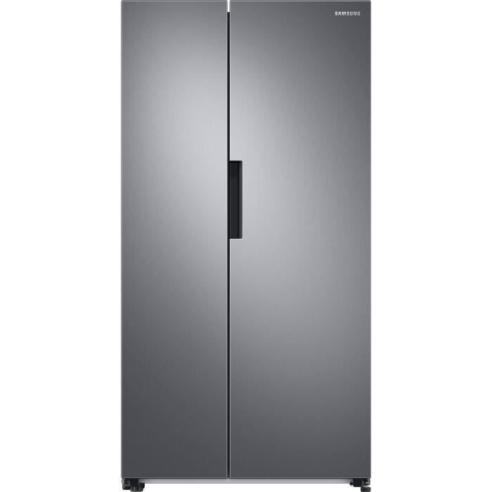 Samsung RS66A8100S9 - Réfrigérateur Side by Side - 647L (411+236) - Froid ventilé plus - /F - 91x178cm - Silver - Photo n°1