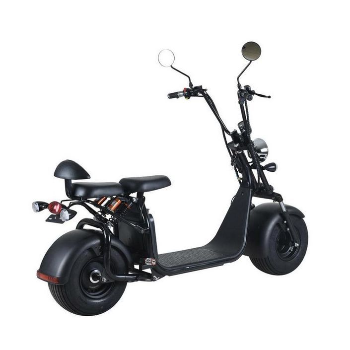 Scooter électrique City Coco Cool noir 1500W – 50 km/h - homologué route - Photo n°3