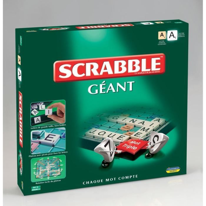 Scrabble Géant - Jeu de société - Mégableu - Photo n°1