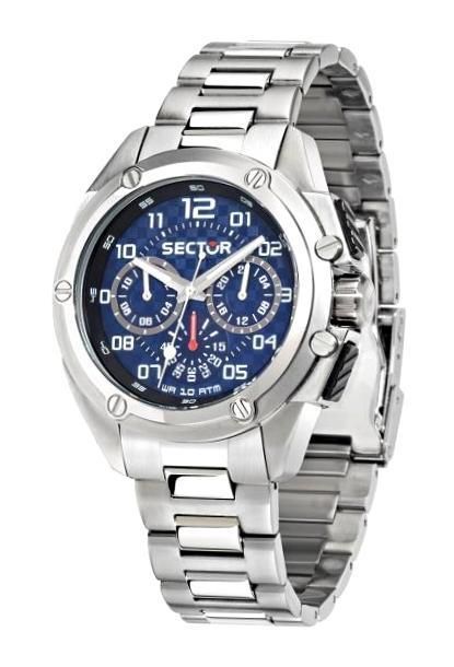 Sector Sector 950 43mm Multif. Blue Dial Bracelet R3253581002 - Photo n°1