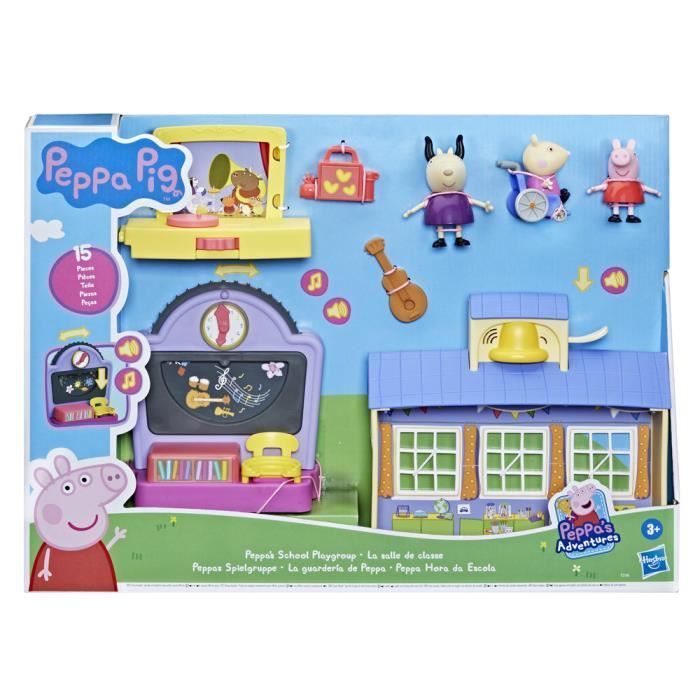 SEGWAY Peppa Pig - Peppa's Adventures - La salle de classe - Jouet pour enfant avec 3 figurines - Photo n°1