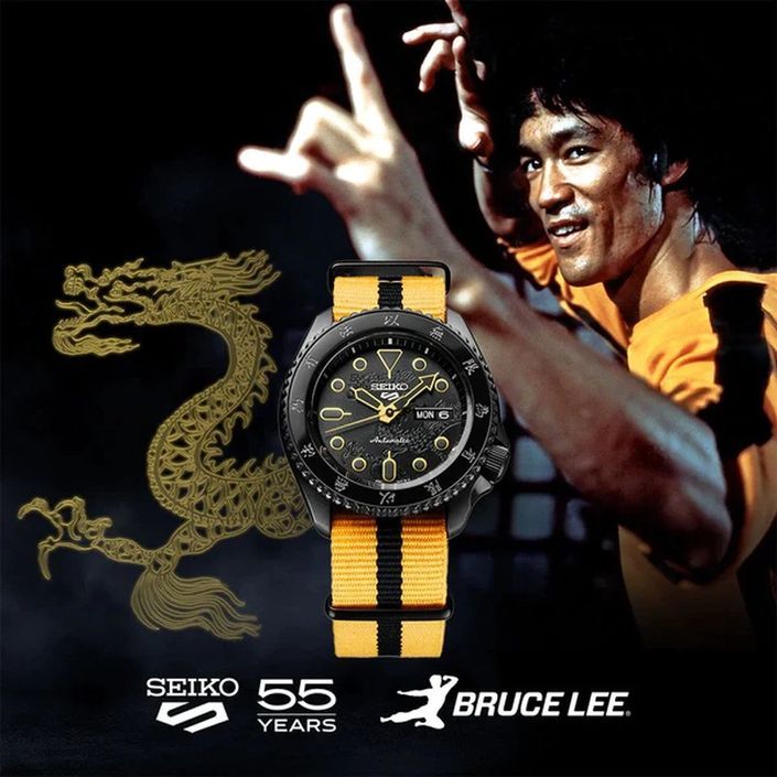Seiko 5 Bruce Lee Edt Extra Strap SRPK39K1 - Photo n°5