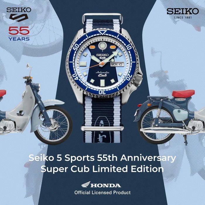 Seiko 5 Honda Super Cub SRPK37K1 - Photo n°3