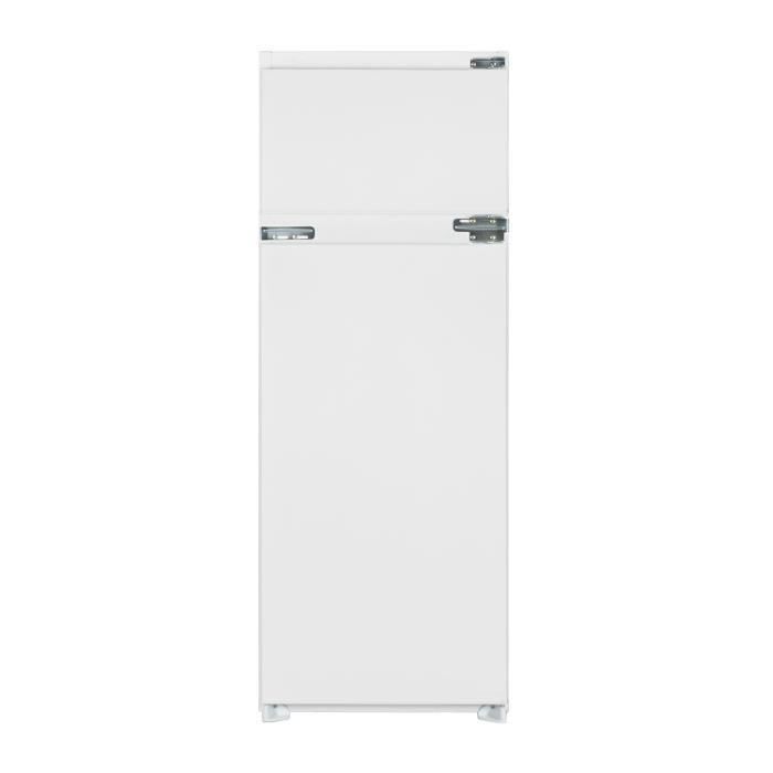 SHARP SJ-T2214M1X - Réfrigérateur congélateur haut encastrable - 214L (176+38) - Froid Statique - A++ - L 54cm x H 144.5cm - Fixatio - Photo n°1