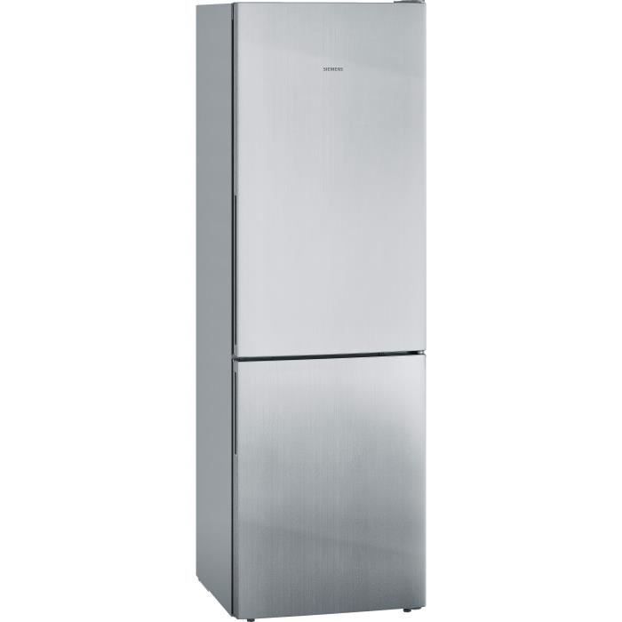 SIEMENS - Réfrigérateur combiné pose-libre IQ500 inox-easyclean -Vol.total: 308l - réfrigérateur: 214l -congélateur: 94l - Low frost - Photo n°1