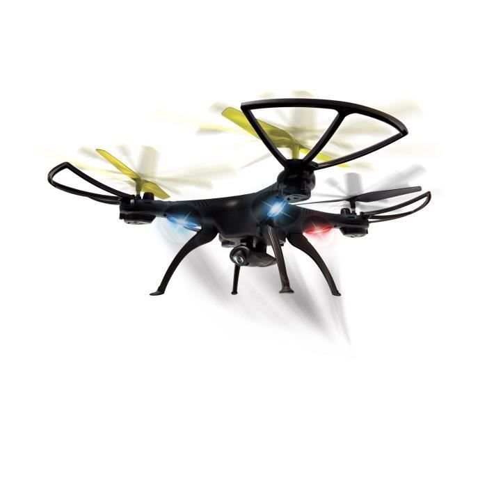 SILVERLIT - Drone Télécommandé Spy Racer avec Caméra Embarquée - Jaune et Bleu - 38 CM - Photo n°3