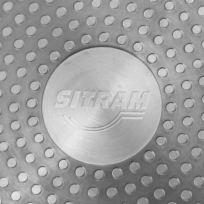 SITRAM Sauteuse induction + Pince - 28cm - Taupe - Photo n°3