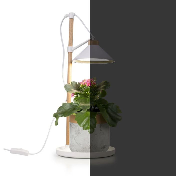 Smartwares Lampe de culture de jardin à LED 9 W Blanc - Photo n°8