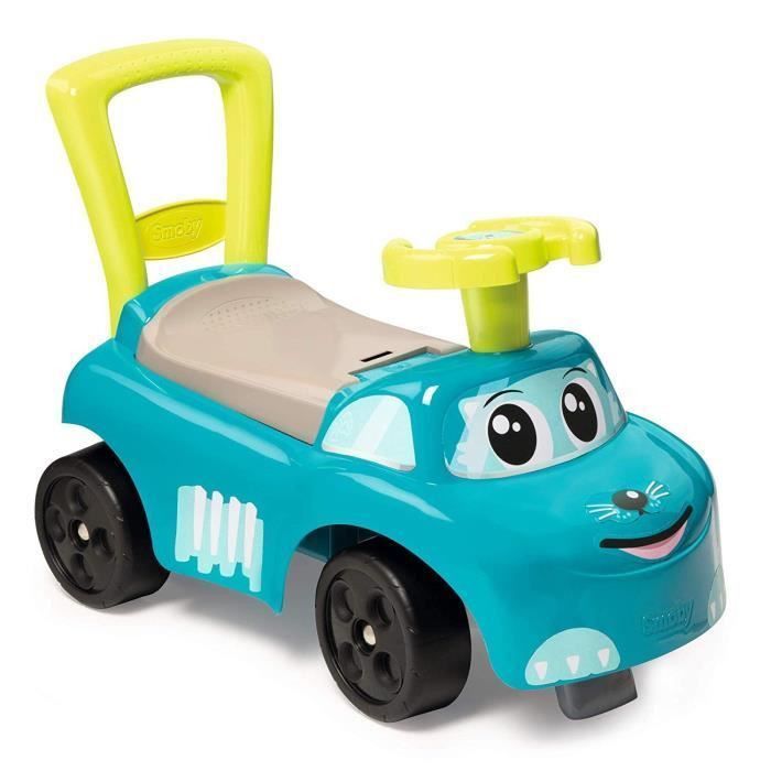 SMOBY - Porteur Auto Enfant Bleu - Photo n°1