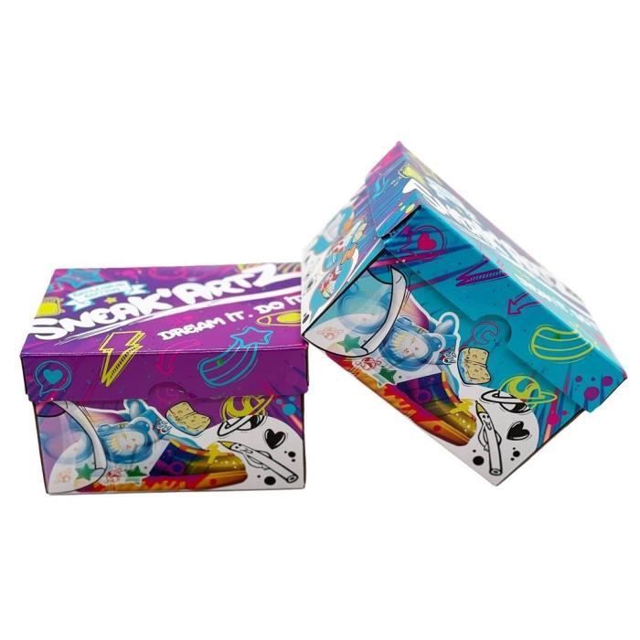SNEAK'ARTZ BUNDLE OF 2 BOXES Serie 2 - VIOLETTE AND BLEUE - Photo n°6