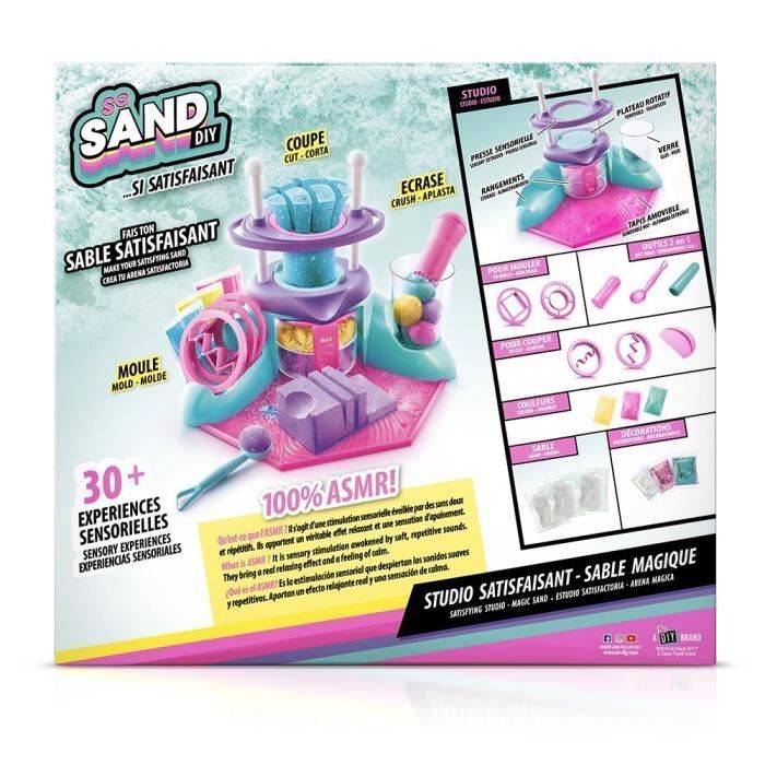 SO DIY So Sand Studio ASMR pour mouler et couper ton sable magique ! - Photo n°5
