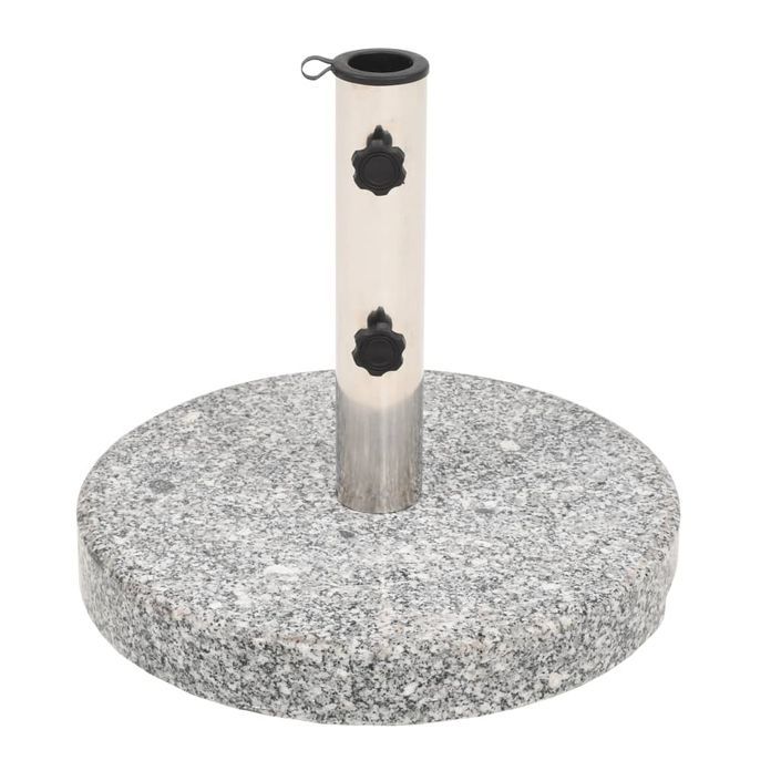 Socle de parasol Granite Rond 20 kg - Photo n°1