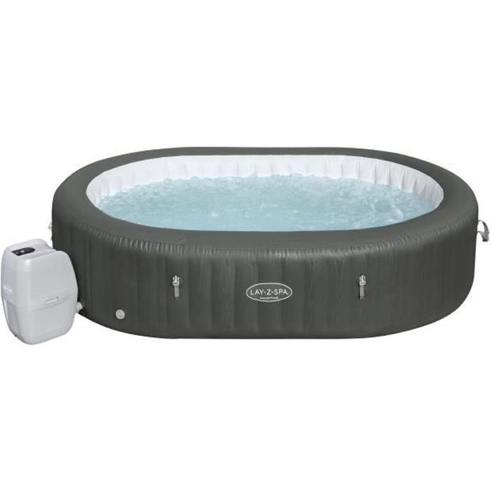 Spa gonflable BESTWAY Lay-Z-Spa Mauritius - 5 a 7 personnes - 270 x 180 x 71 cm - 180 Airjet - Photo n°1