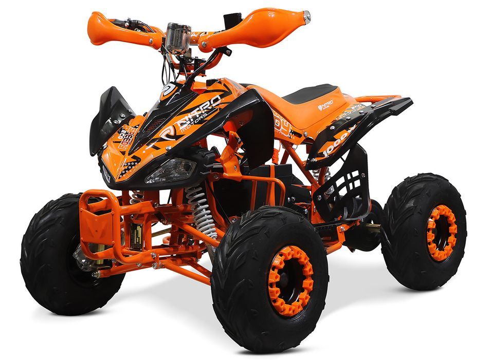 Speedy 1000W 48V vert 7 pouces Quad enfant électrique - Photo n°5