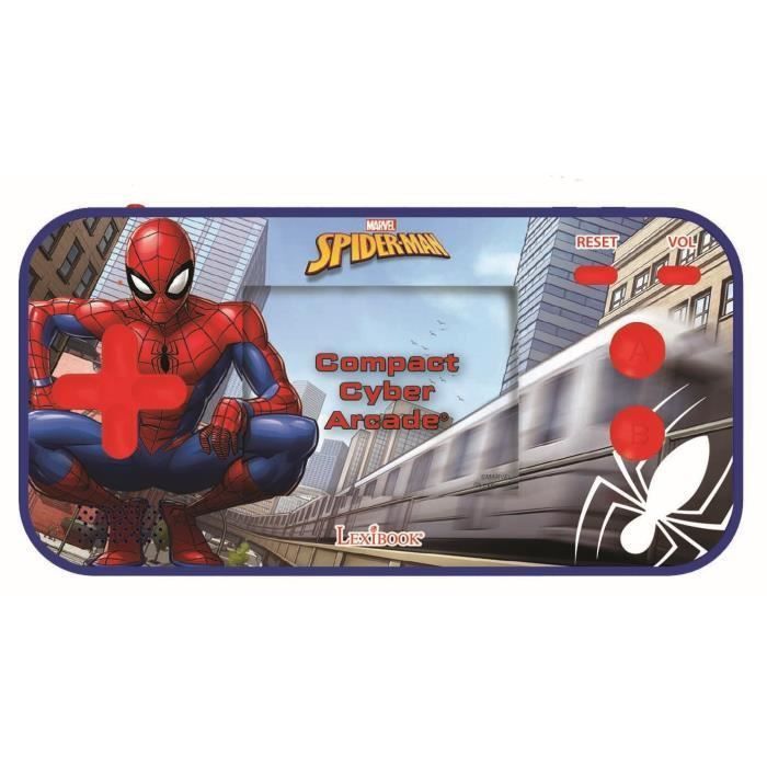SPIDER-MAN Console de jeux portable enfant Compact Cyber Arcade LEXIBOOK - 150 jeux - Photo n°1