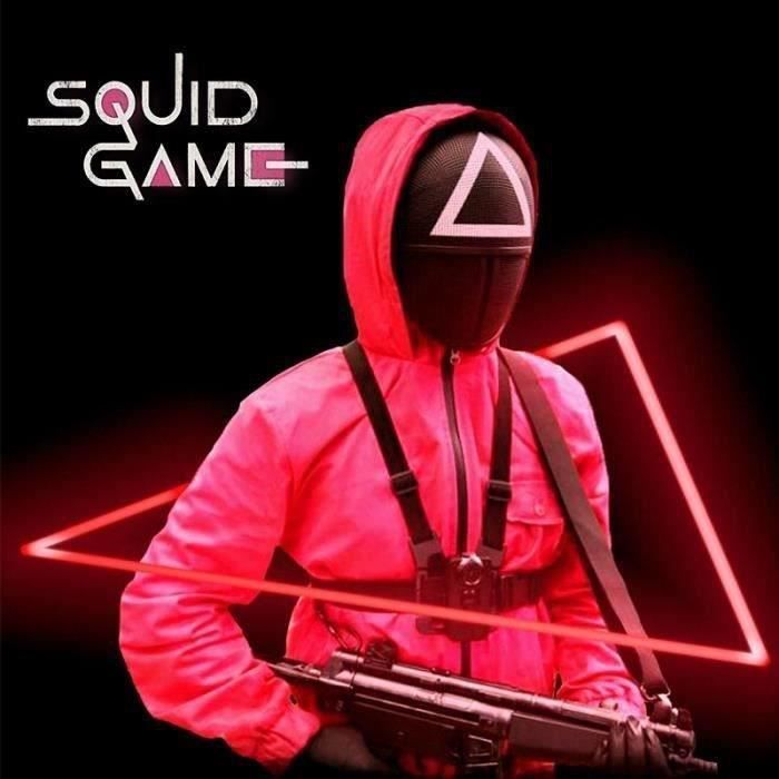 SQUID GAME Masque déguisement - Soldat triangle - Photo n°3