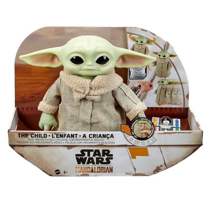 Star Wars - The Mandalorian Figurine peluche animée L'Enfant - Des 3 ans - Photo n°1