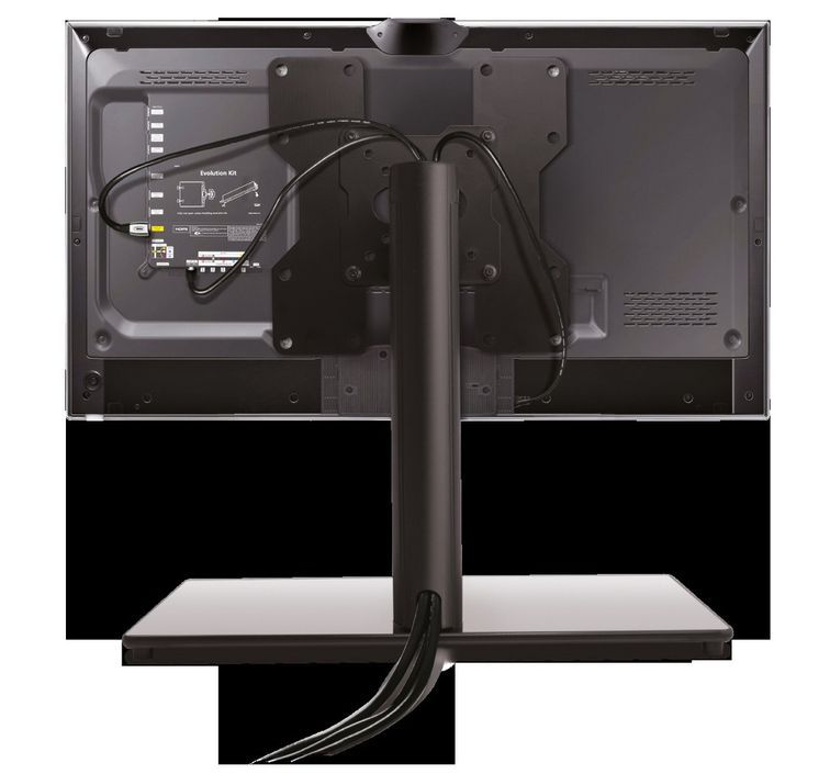 Support écran rotatif noir sur pied Stand 100-200 - Photo n°3