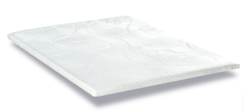 Surmatelas avec housse Nuake à mémoire de forme 4 cm - Confort ergonomique - Photo n°2