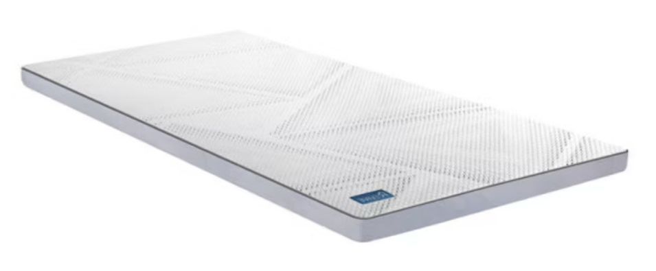 Surmatelas en mousse mémoire de forme 4 cm Viska - Photo n°1