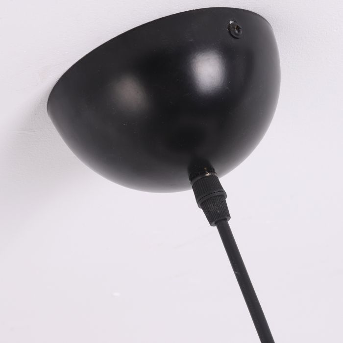 Suspension ronde métal noir Azarus D 46 cm - Photo n°11