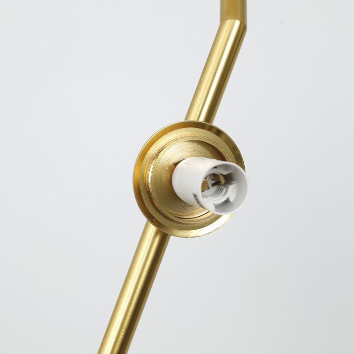 Suspension verre blanc et métal doré Mifaso - Photo n°11