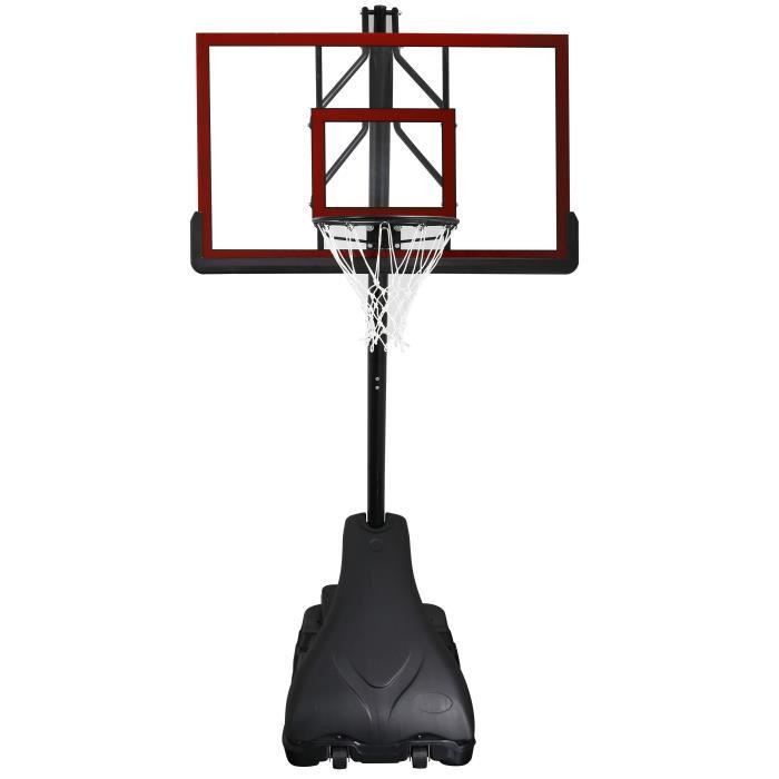 SWAGER Panier de Basket Ball Réglable Platinium Noir - Photo n°1