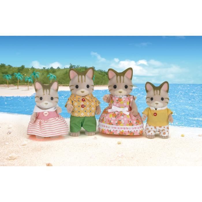 SYLVANIAN FAMILIES 5180 Famille Chat Tigré - Photo n°1