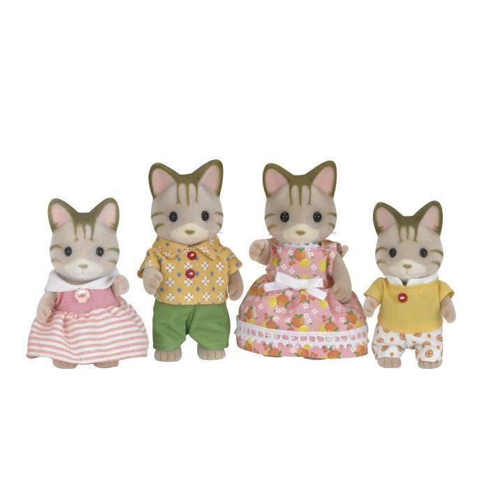 SYLVANIAN FAMILIES 5180 Famille Chat Tigré - Photo n°2