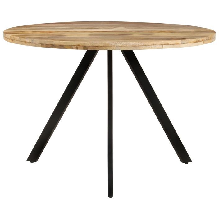 Table à dîner 110x75 cm Bois de manguier massif - Photo n°2