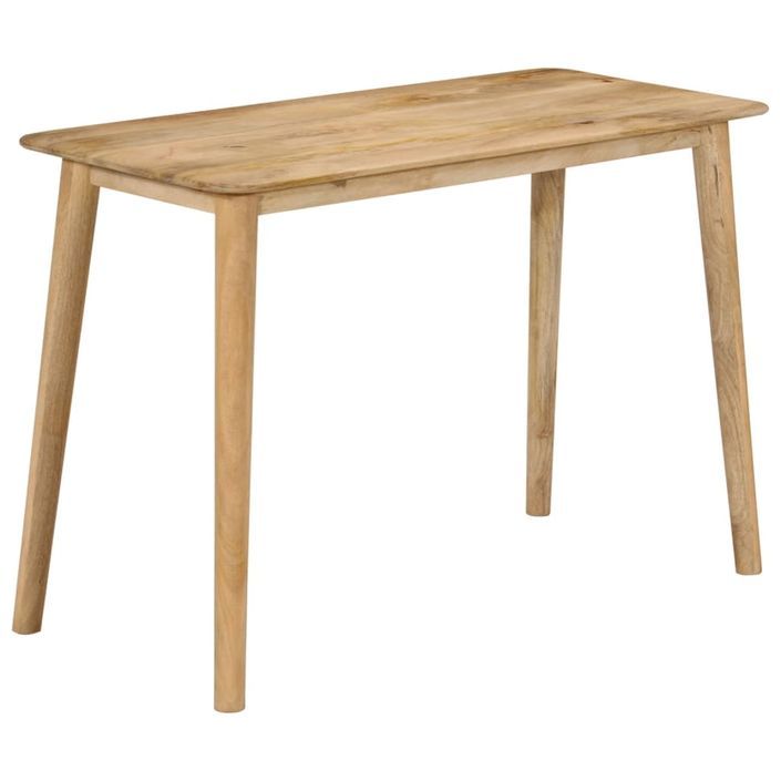 Table à dîner 112x52x76 cm bois de manguier massif - Photo n°1