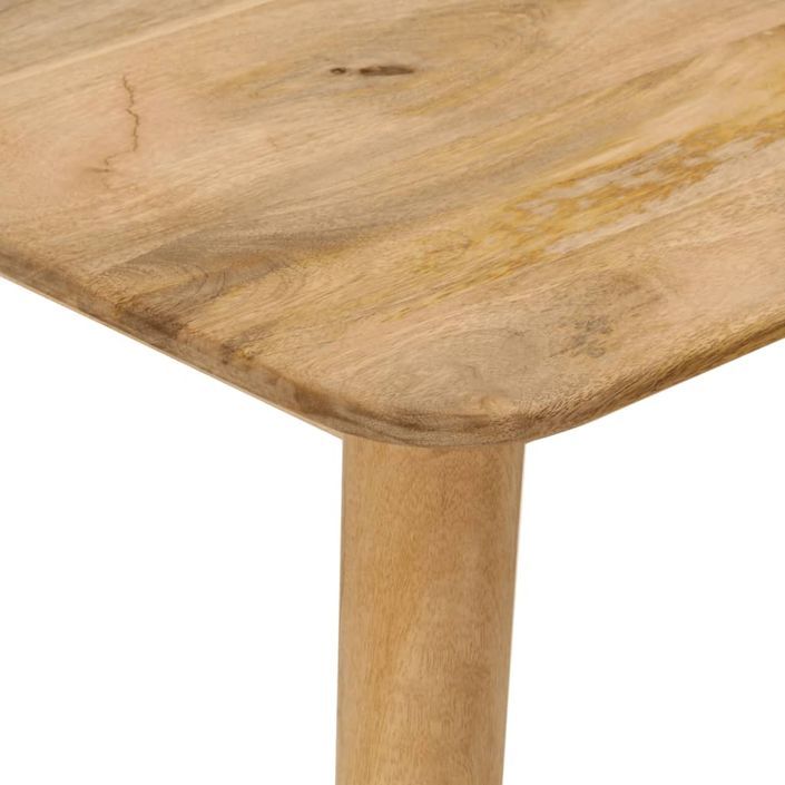 Table à dîner 112x52x76 cm bois de manguier massif - Photo n°5