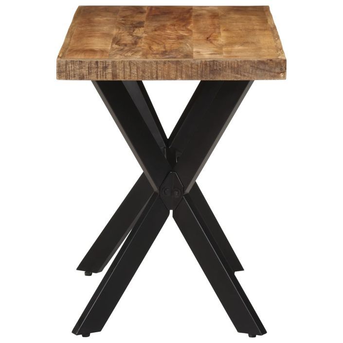 Table à manger 110x55x75 cm bois de manguier massif - Photo n°3