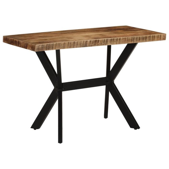 Table à manger 110x55x75 cm bois de manguier massif - Photo n°10