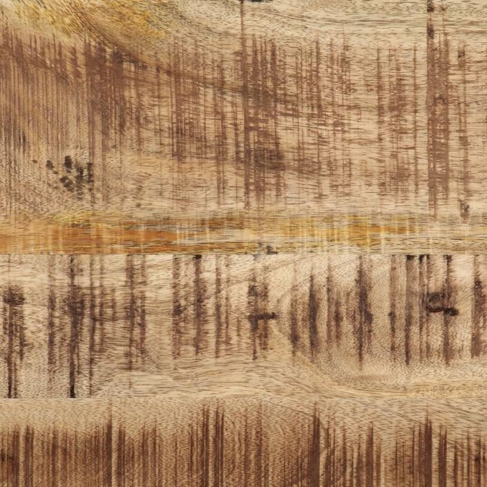 Table à manger 110x55x75 cm bois de manguier massif brut - Photo n°8