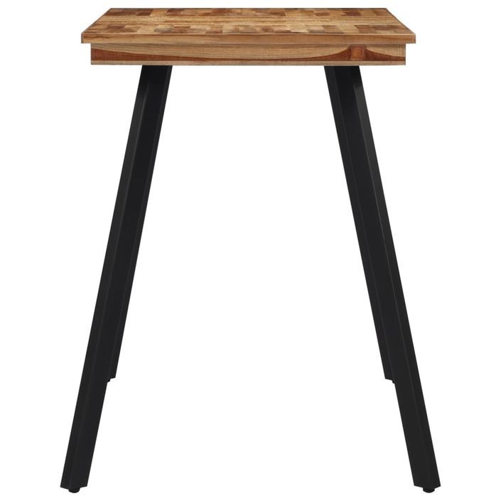 Table à manger 120x62x76 cm bois massif de teck - Photo n°3