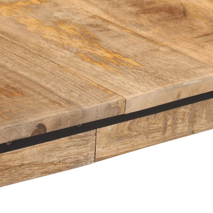 Table à manger 160x80x75 cm bois de manguier massif - Photo n°6