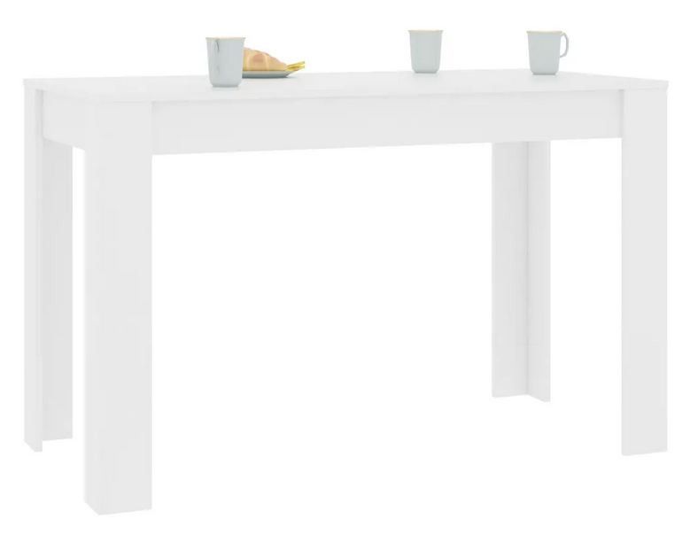 Table à manger bois blanc Kinsa 120 cm - Photo n°3