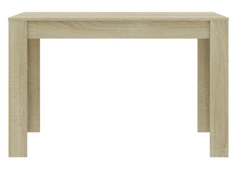 Table à manger bois chêne clair Kinsa 120 cm - Photo n°4