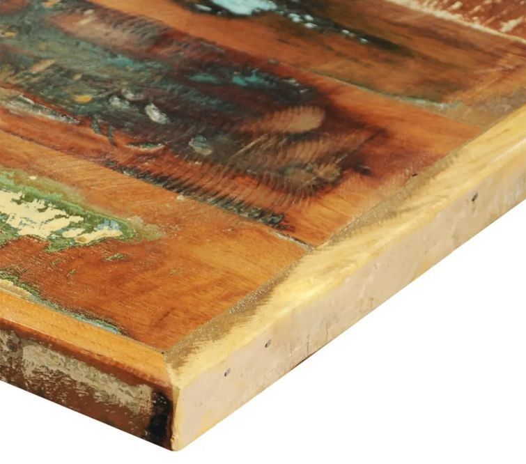 Table à manger bois de récupération massif Oshna 180 cm - Photo n°5