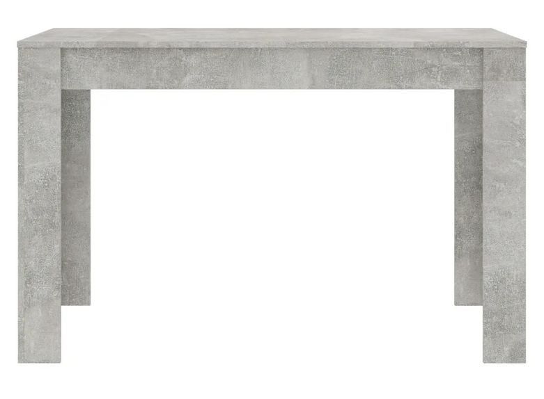 Table à manger bois gris effet béton Kinsa 120 cm - Photo n°4