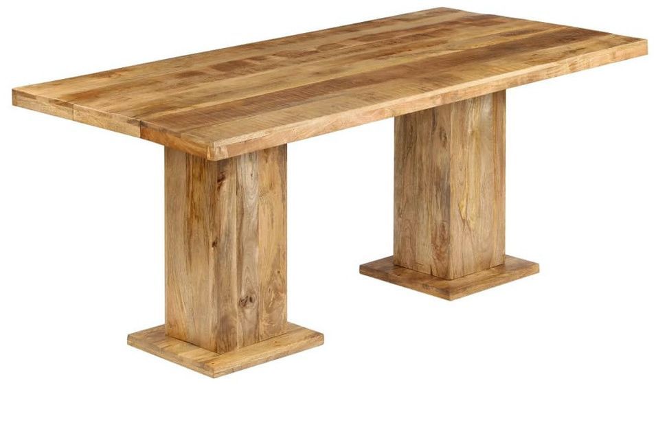 Table à manger bois solide de manguier Joka 180 cm - Photo n°1