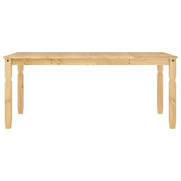 Table à manger Corona 180x90x75 cm bois massif de pin - Photo n°4