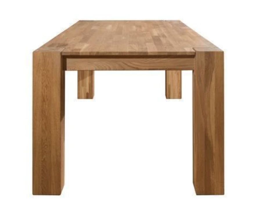 Table à manger en bois de chêne massif Proventa 220 cm - Photo n°4