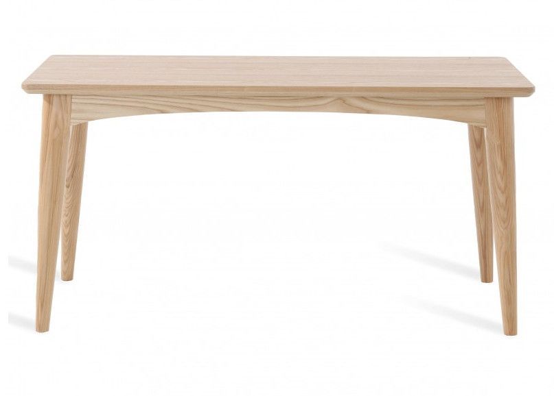 Table à manger en bois de frene clair Palina 150 cm - Photo n°2